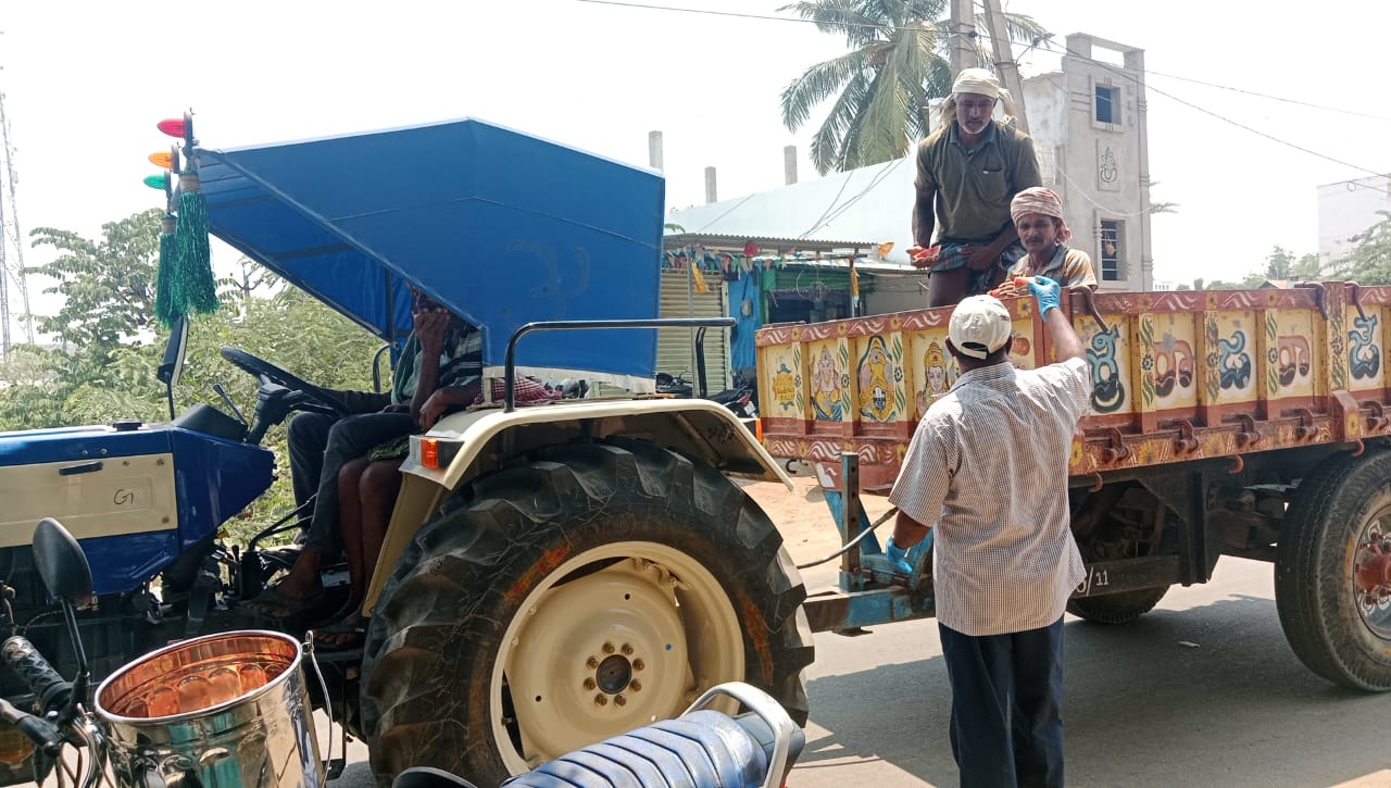 Fruit and Juice Donation at Srikakulam Andhra Pradesh