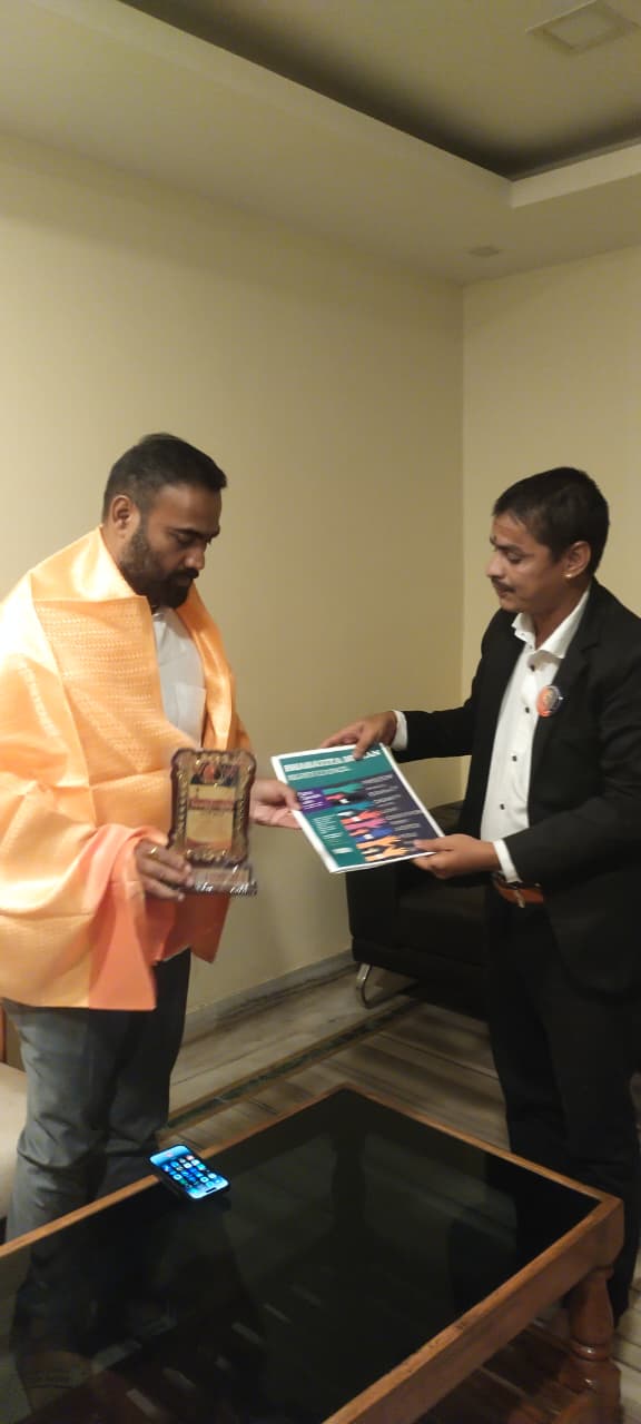 Courtesy Meeting with Former Odisha Minister Shri Pritiranjan Gharai